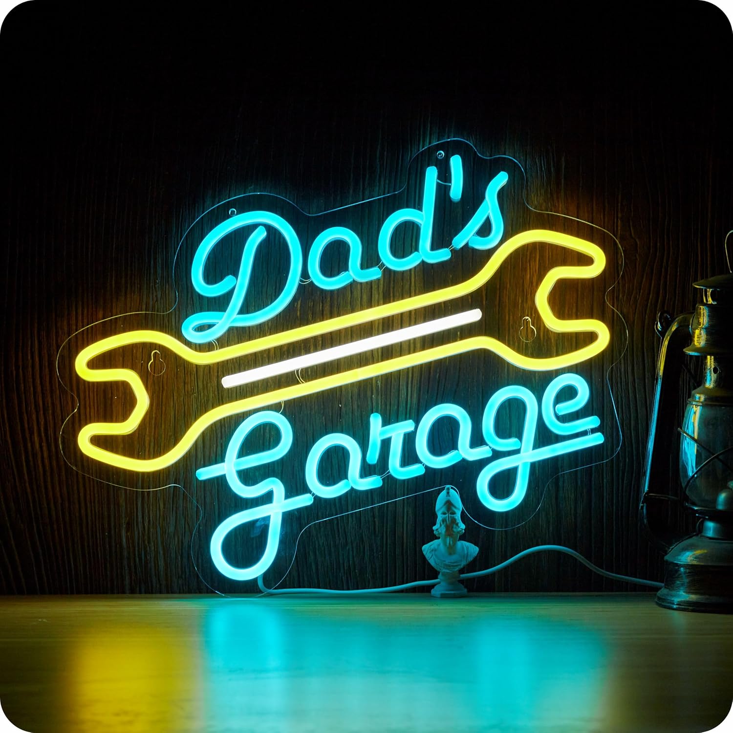 Auto Repair Shop Signs - Letrero de neón para garaje, decoración