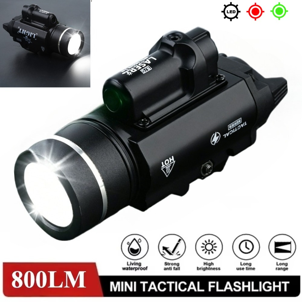 Linterna Táctica LED de 800 Lú - Timing Light Gun reseña y precio