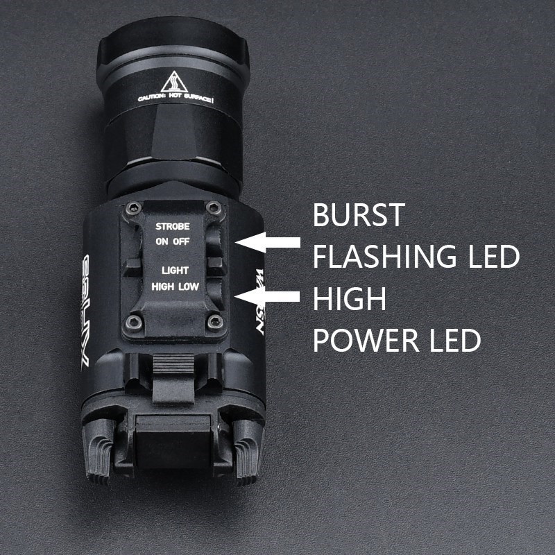 Linterna Táctica WADSN XH35 Su - Timing Light Gun reseña y precio