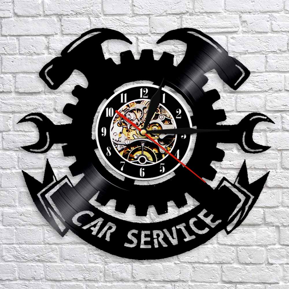 Reloj de Pared con Diseño Mode - Auto Repair Shop Signs reseña y precio