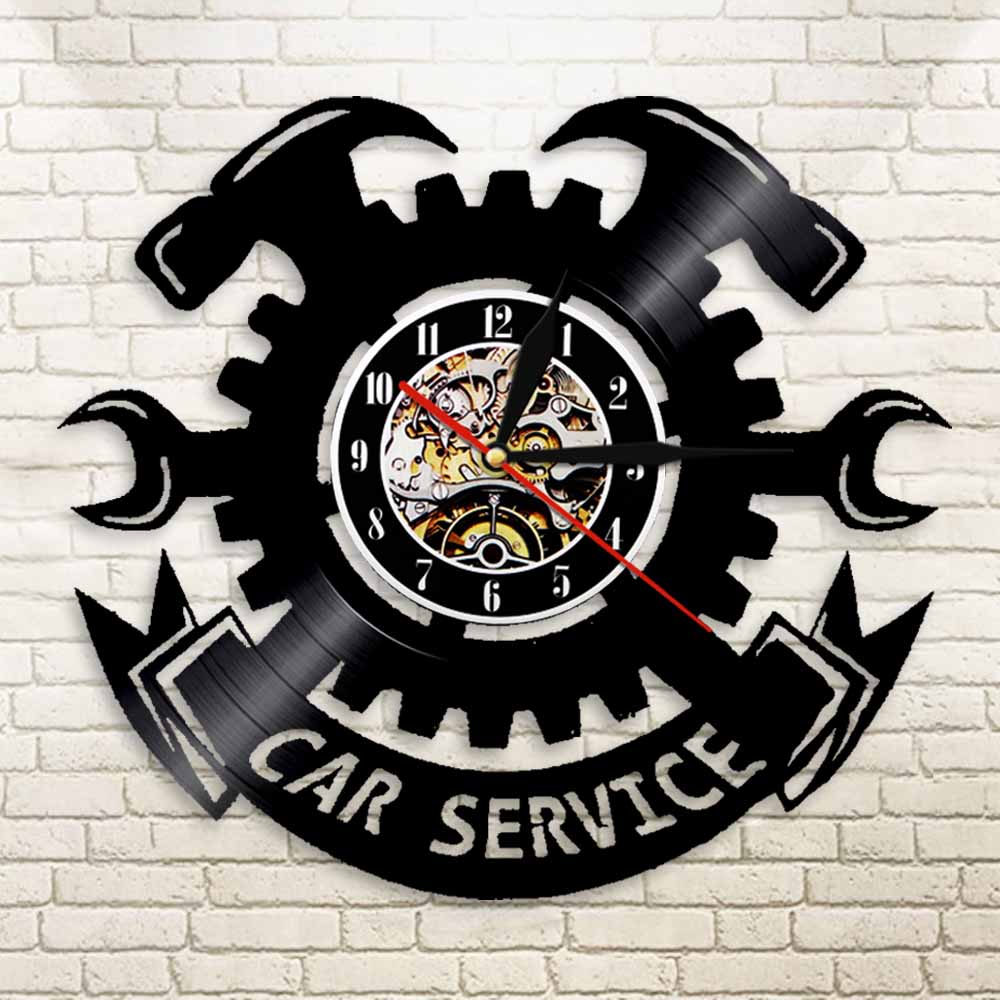 Reloj de Pared con Diseño Mode - Auto Repair Shop Signs reseña y precio