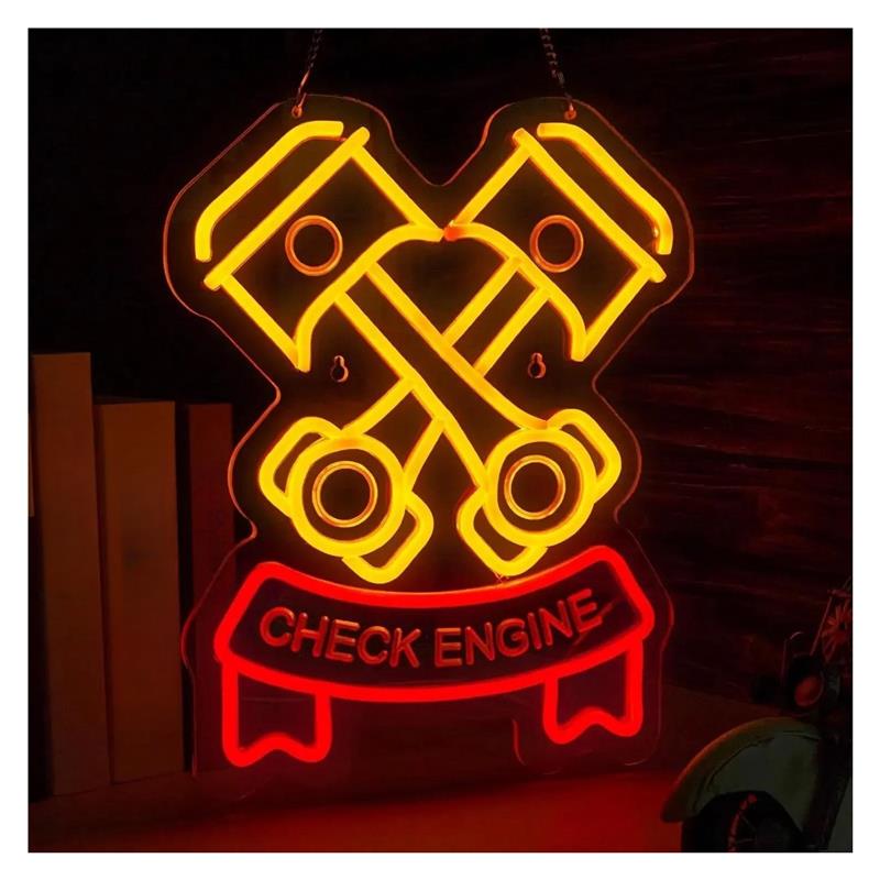 Letrero de neón con diseño de  - Auto Repair Shop Signs reseña y precio